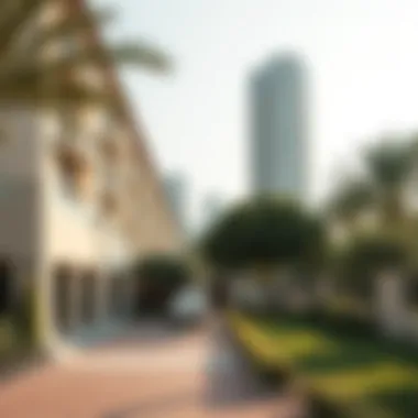 Tranquil Environment Near Ali Moosa Tower 1 Tranquil residential environment surrounding Ali Moosa Tower 1