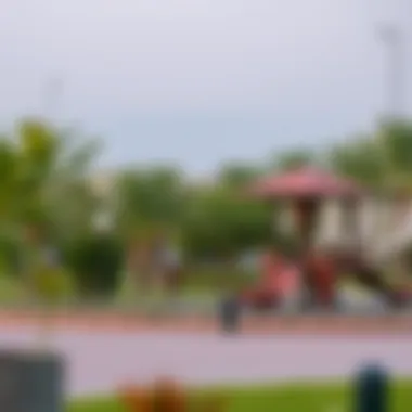 Community Amenities in Arjan Community amenities in Arjan, highlighting parks and recreational facilities