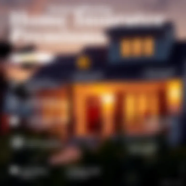 An infographic detailing factors affecting home insurance premiums