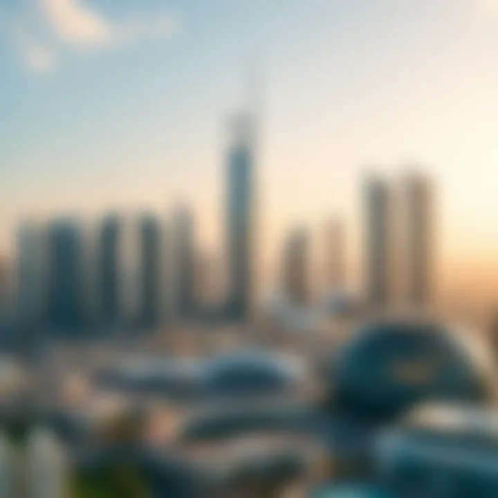 Dubai Skyline Featuring Binary by Omniyat Surrounding area showcasing Dubai's skyline