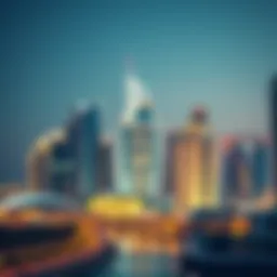Stunning skyline view of Riviera Dubai showcasing modern architecture