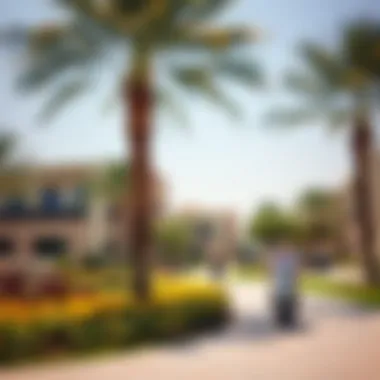 Community Life Near Como Residences Vibrant community surroundings of Como Residences featuring parks and recreational areas