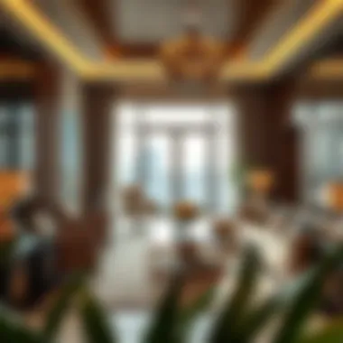 Opulent Interiors of Como Residences Luxurious living space within Como Residences highlighting premium furnishings and design