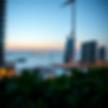 Stunning waterfront view of Cove at Dubai Creek Harbour