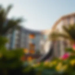 A stunning architectural view of الصفدي ذا بوينت showcasing its modern design