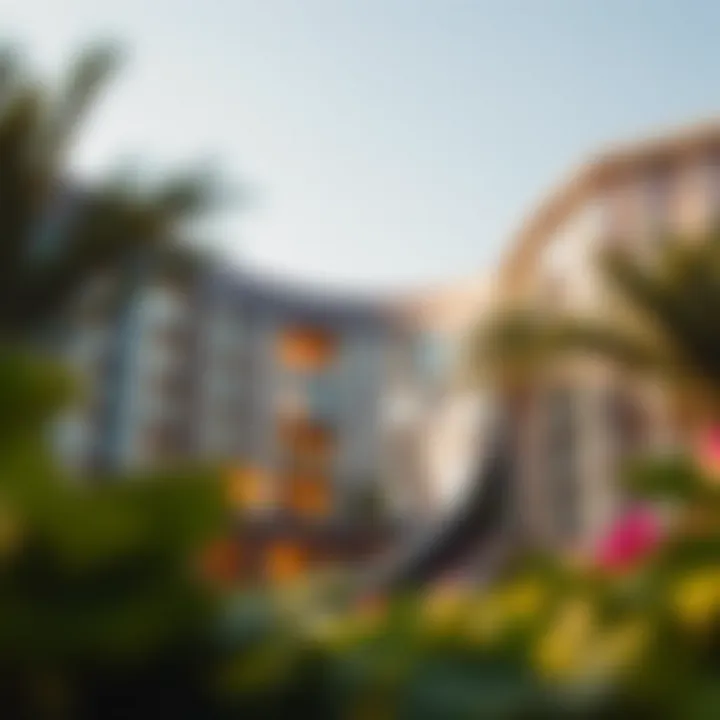 A stunning architectural view of الصفدي ذا بوينت showcasing its modern design