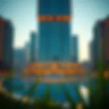 Stunning view of Dubai One Tower showcasing its unique architectural design