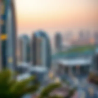 An infographic representing market trends and investment opportunities in Dubai