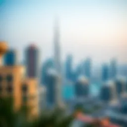 A stunning skyline of Dubai showcasing luxury real estate