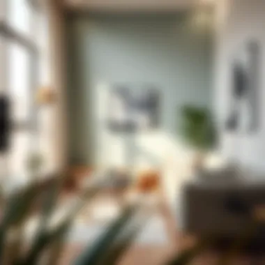 Chic Interiors: Affordable Apartment Living Interior design of a stylish yet budget-friendly apartment