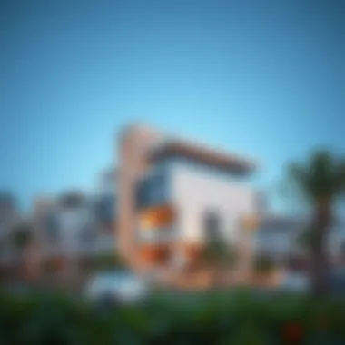 Modern Architecture in Al Badaa Modern architecture in Al Badaa neighborhood