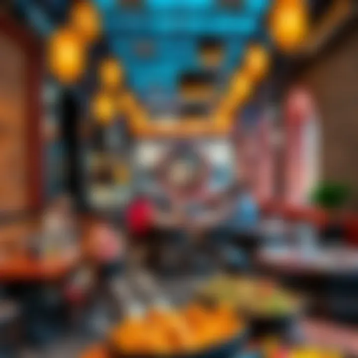 Culinary delights at a local restaurant