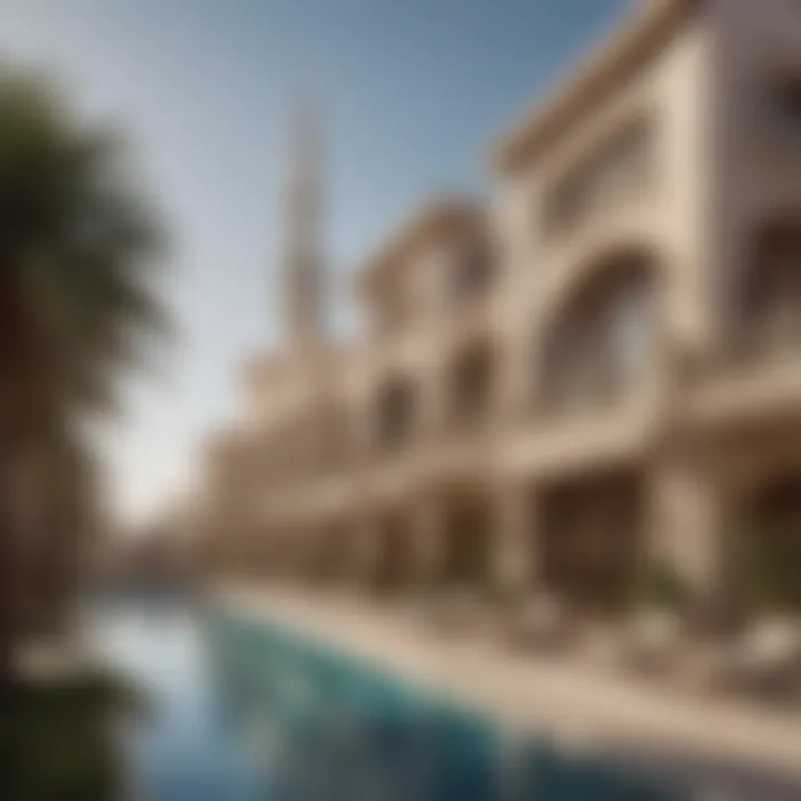 Luxurious amenities surrounding برج دانة الخان