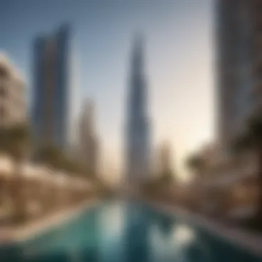 Trends in Dubai's real estate market featuring برج دانة الخان