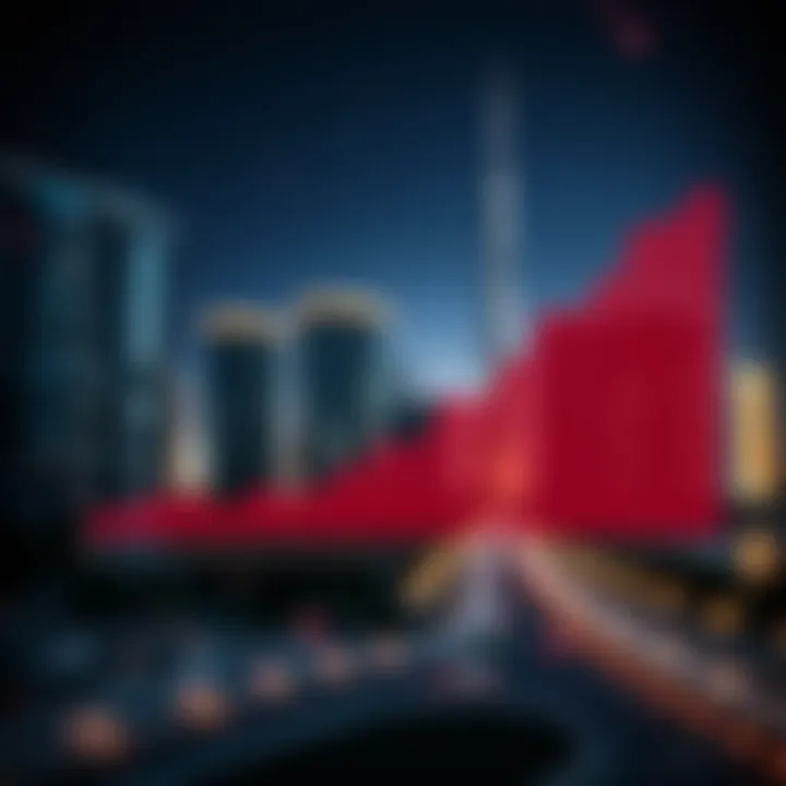Analyzing Real Estate Trends A graphical representation of real estate trends in Dubai