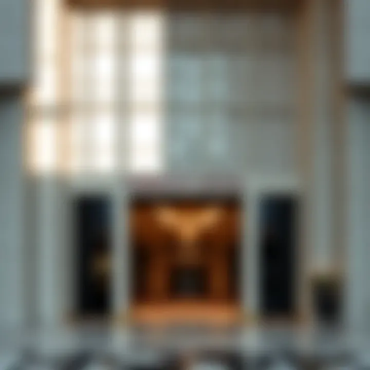 Luxurious lobby of Fairmont Hotel showcasing exquisite decor
