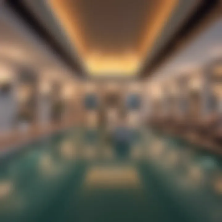Rejuvenating spa facilities at Fairmont Hotel with serene ambiance