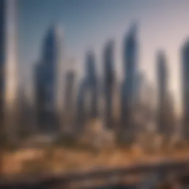 Market Trends and Investment Insights Dynamic market trends in Dubai's real estate sector highlighting investment potential