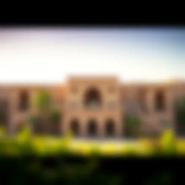 Architectural Grandeur of Jahili Fort A stunning view of Jahili Fort showcasing its architectural grandeur