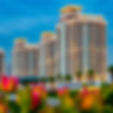 Elegant Residences of JBR Luxurious residential buildings in JBR