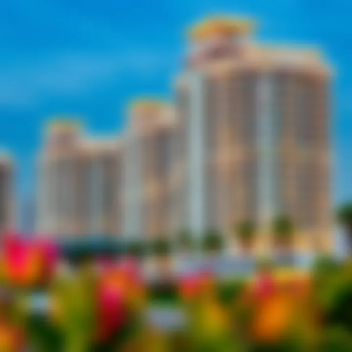 Elegant Residences of JBR Luxurious residential buildings in JBR