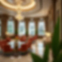 Elegant interior of Jumeirah Ladies Club showcasing its luxurious design