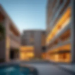 Stunning architectural design of Manarat Living