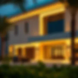 Exterior view of Manor Hotel showcasing modern architecture