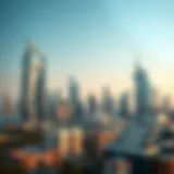 Stunning skyline of Dubai showcasing new architectural developments