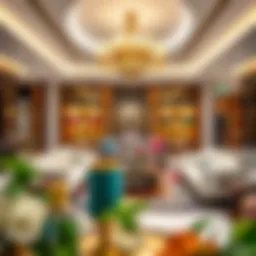Interior view of Pan Emirates showcasing elegant furniture and decor