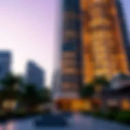 Stunning architectural design of Park Tower