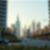 Luxury Residences in Dubai Stunning skyline of Dubai showcasing luxury real estate