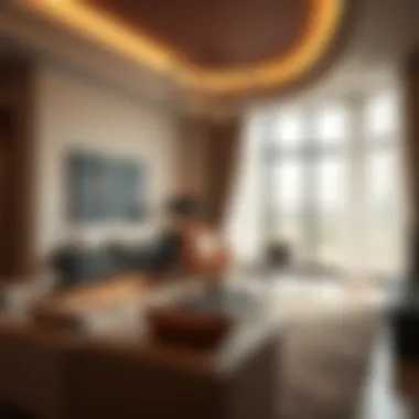 Stylish Interiors in Al Qusais Flats Interior design of a stylish flat in Al Qusais