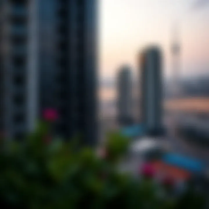 Panoramic view of the surrounding area from Savoy Apartments location