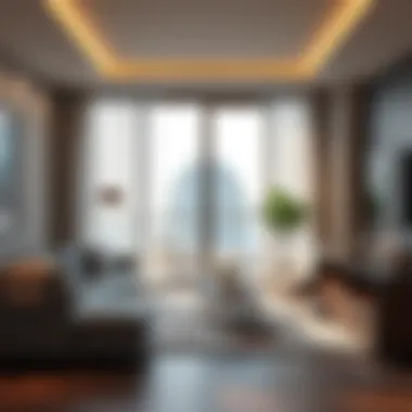 Key features of short-term hotel apartments illustrated