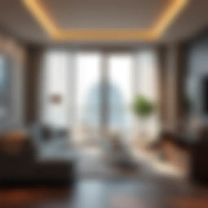 Key features of short-term hotel apartments illustrated