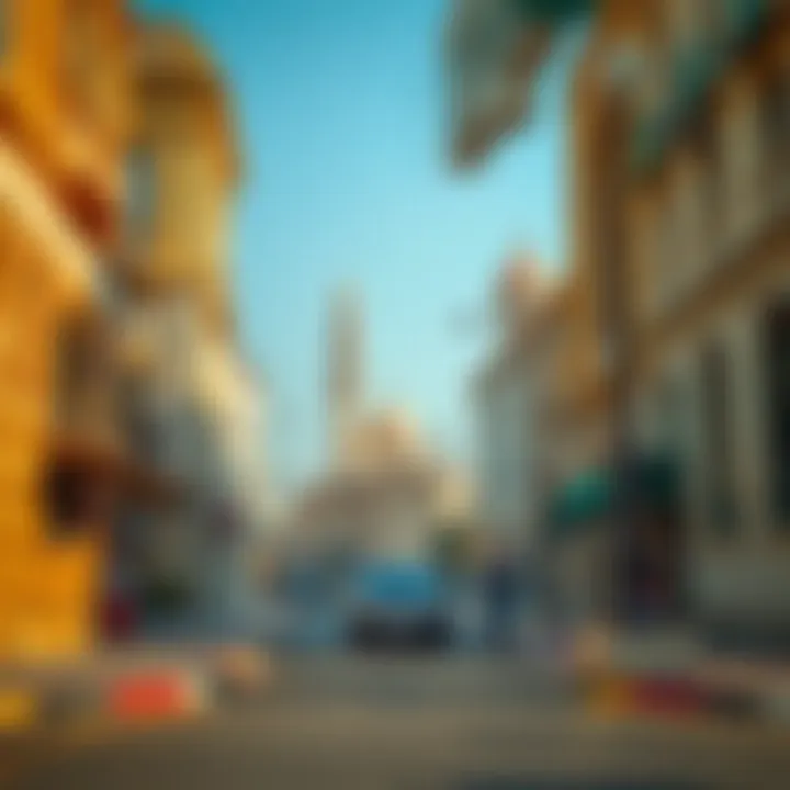 Historical Significance of Sultan Bin Zayed the First Street Historic landmarks lining Sultan Bin Zayed the First Street