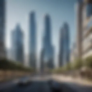 Business District in Tecom: A Hub for Opportunities Business district in Tecom highlighting corporate offices
