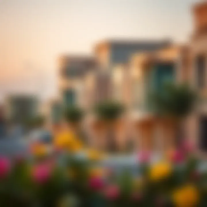 Diverse Residential Options in Al Furjan Vibrant residential area in Al Furjan