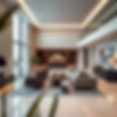 Luxury Living at The Cove II Luxurious interior showcasing a contemporary living space