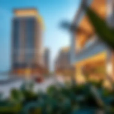 Architectural Elegance of The Cove II A stunning view of The Cove II’s modern architecture