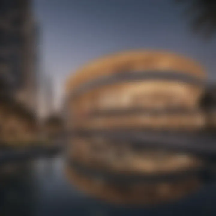 Tourist attractions surrounding the Dubai Opera District