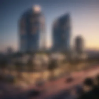 Residential and Commercial Developments in Festival City Vibrant residential and commercial developments in Festival City