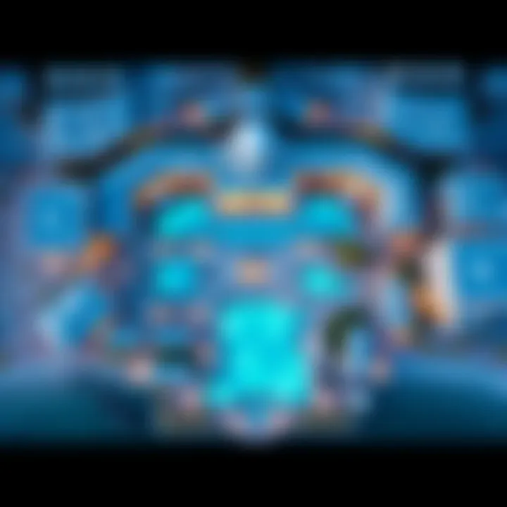 Aerial Perspective of Nikki Beach Aerial view of Nikki Beach Dubai showcasing its layout