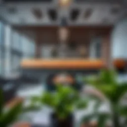 Modern facility management office in UAE