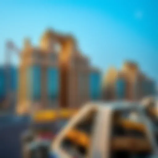 A stunning skyline view of Fahidi Heights showcasing its architectural brilliance