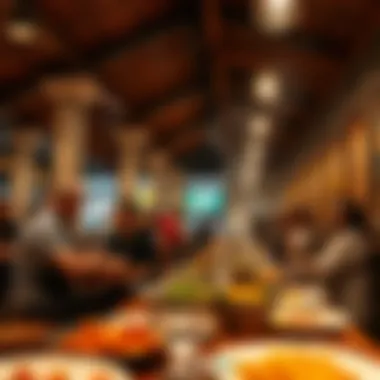 Culinary Adventures Await Visitors enjoying unique culinary experiences at Global Village 2023