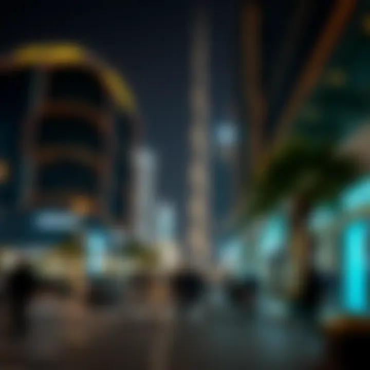 Dubai Job Market Overview Visual representation of Dubai's booming job market