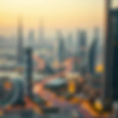 Dubai Skyline and Real Estate Investment Opportunities Dubai skyline showcasing real estate investments