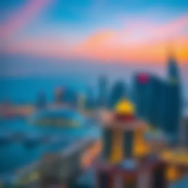 Stunning view of Jannah Place in Dubai Marina